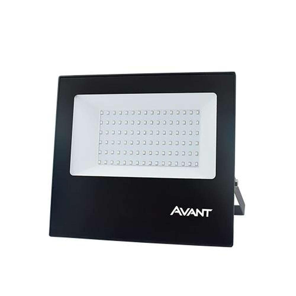 Refletor Led Slim 100 Watts 6500k Bivolt - Iluminação Externa E Segurança