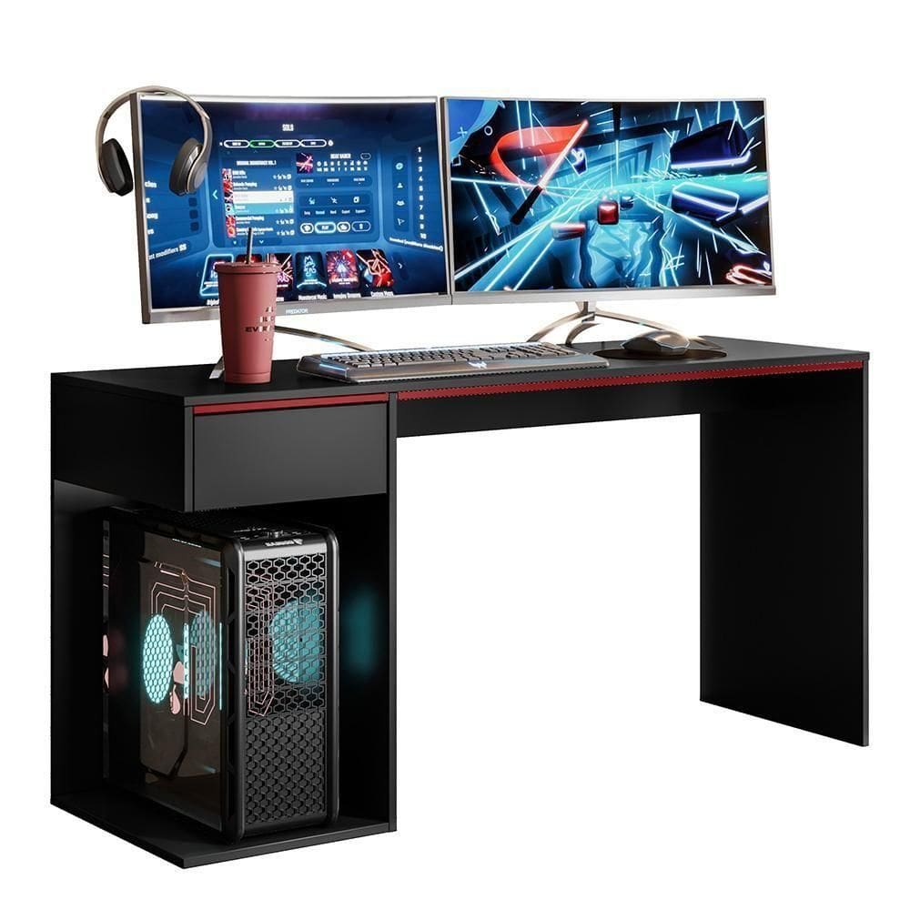 Escrivaninha Mesa Gamer Start - Lojas Movelove