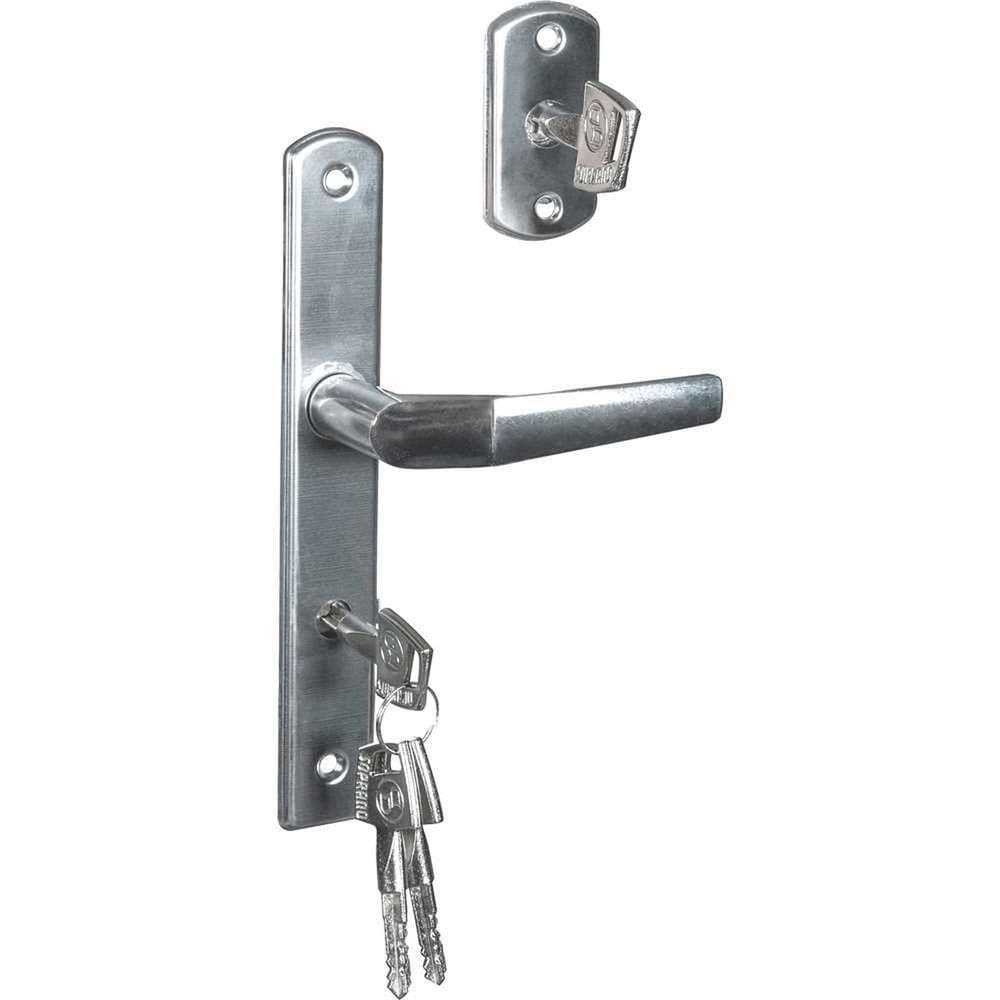 Fechadura Pop Line Externa, Duo Tetra, Cromada Soprano Ostenvonder