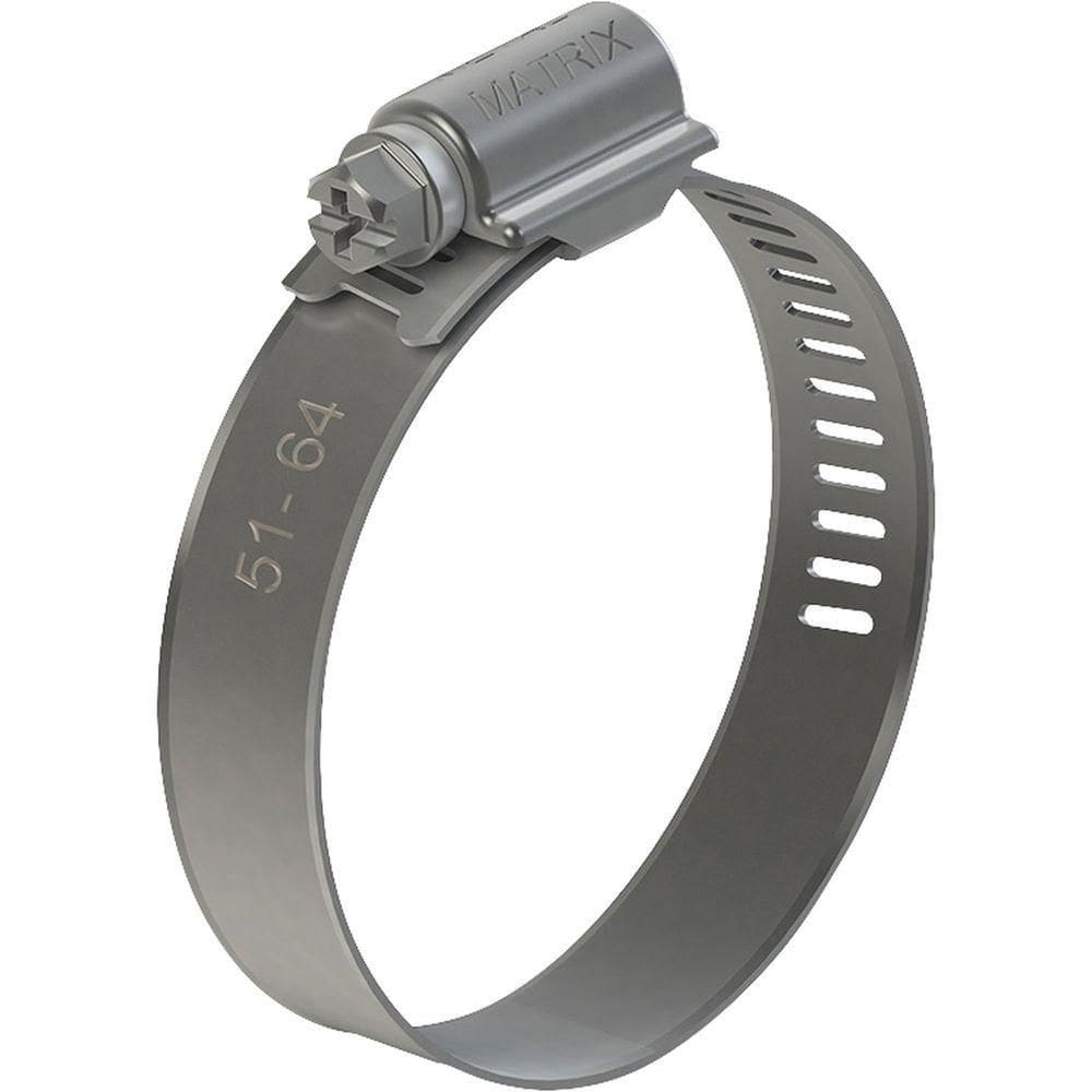 Abraçadeira Rosca Sem Fim 25mm 38mm Fita 14mm Aço Carbono New Flex Pro 10 Pçs 0142538p10 Metalmatrix Ostenvonder