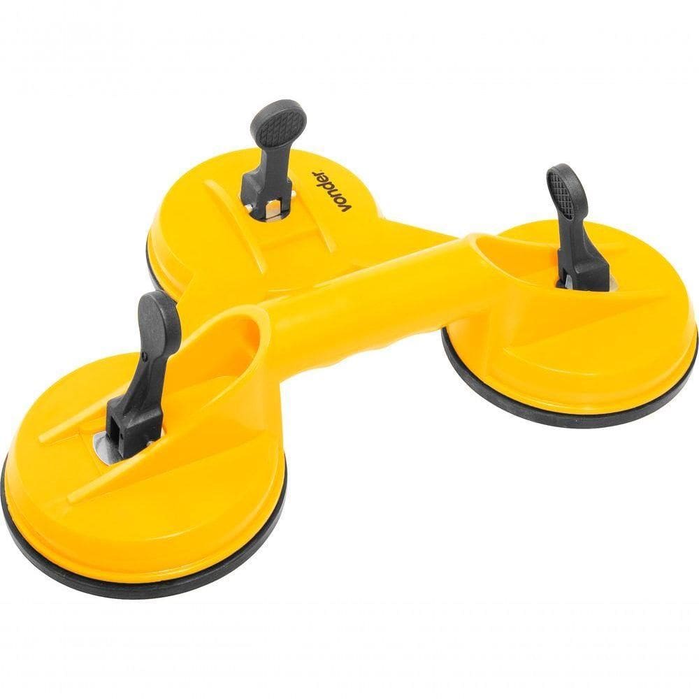 Ventosa Tripla Plástica Capacidade 75kg Vonder