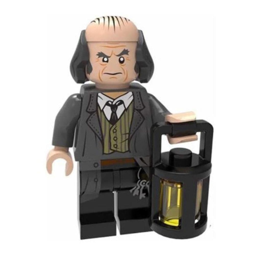 Blocos De Montar Argus Filch Franquia Harry Potter