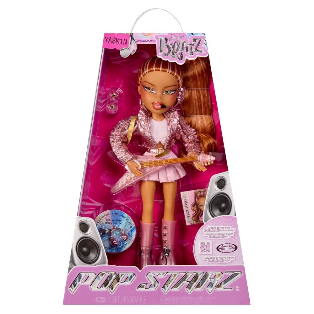 Boneca Fashion Bratz Pop Starz Yasmin com Acessórios 25º Aniversário