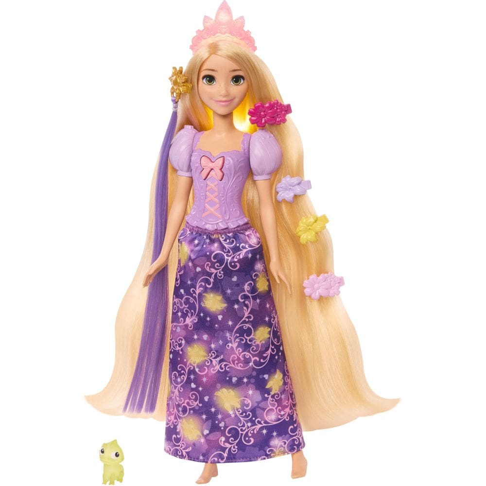 Boneca Fashion Mattel Disney Princesa Rapunzel com Cabelo que Brilha