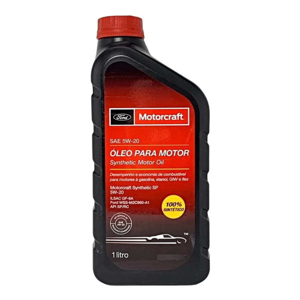 Oleo Motor 5W20 Motorcraft Ford Gf-6A Wssm2c960a1 1 Litro
