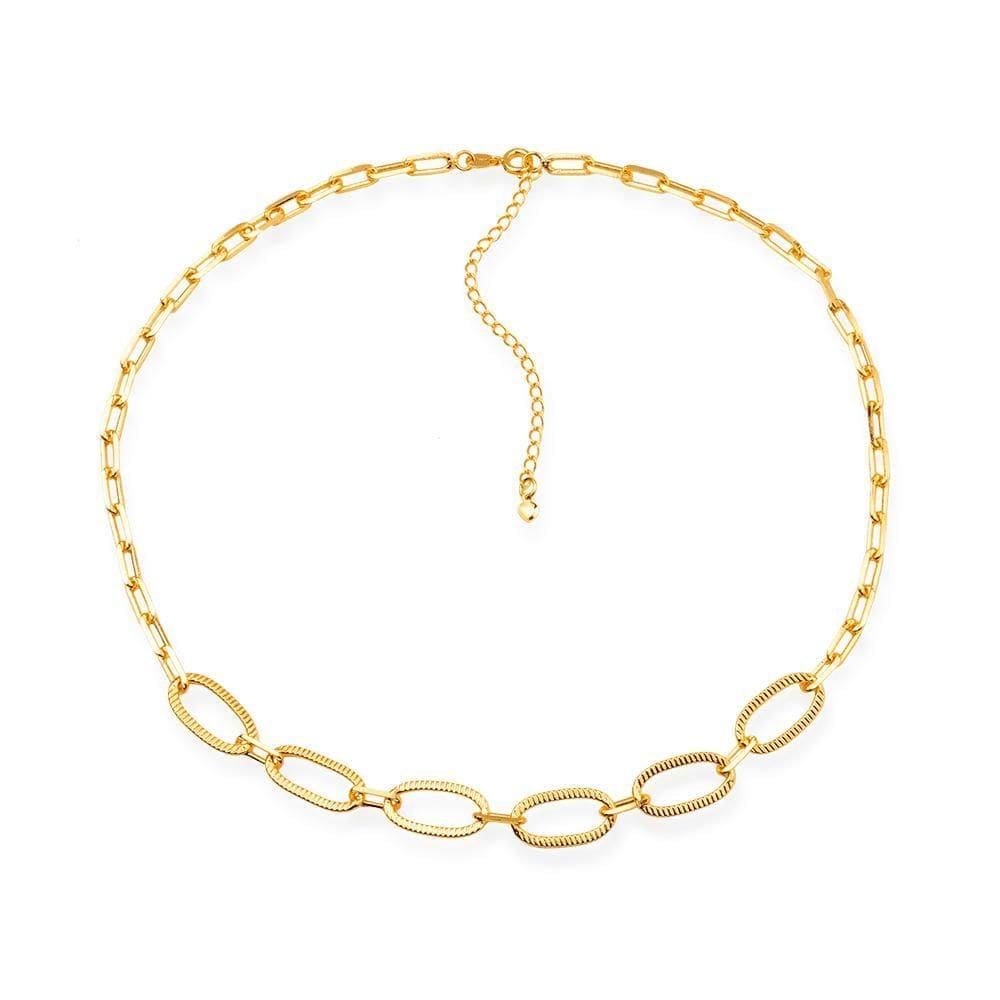 Chocker Dourada Cartier Com Extensor