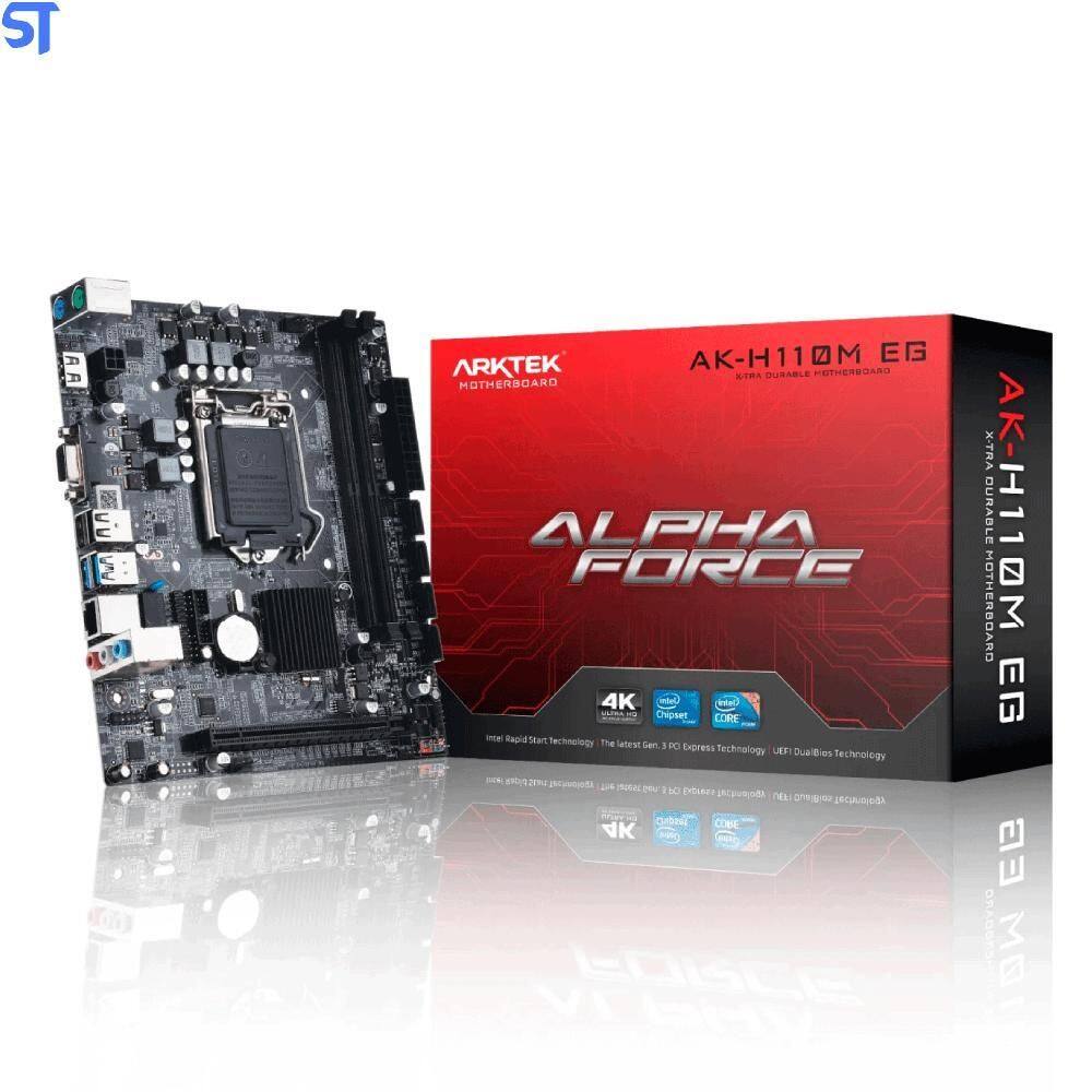 Arktek Ak-H110M Eg / Lga1151 / Intel H110 / Micro Atx / Ddr4