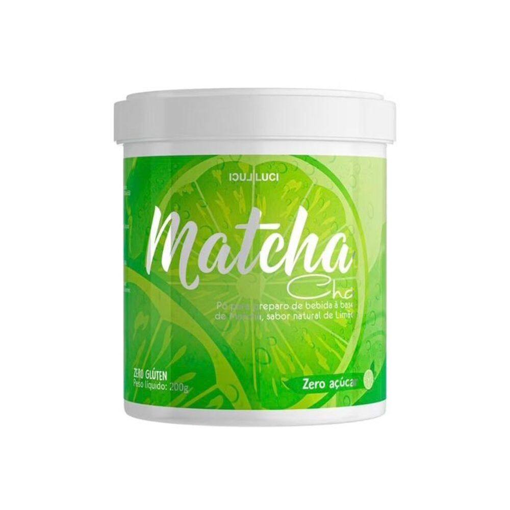 Chá Matcha Sabor Limão Luci Luci 200G Em Pó