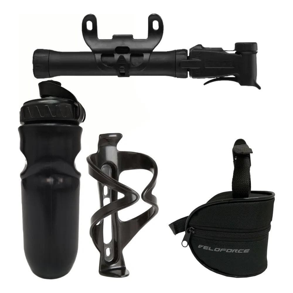 Bolsa Selim Bike Suporte Squeeze Garrafa Agua Bomba De Ar