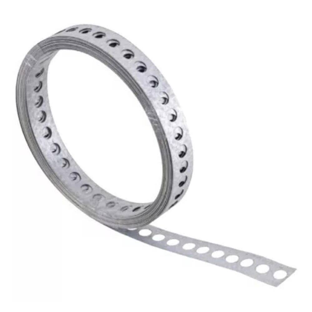 Fita De Aço Perfurada 19Mm Por Metro Perkon