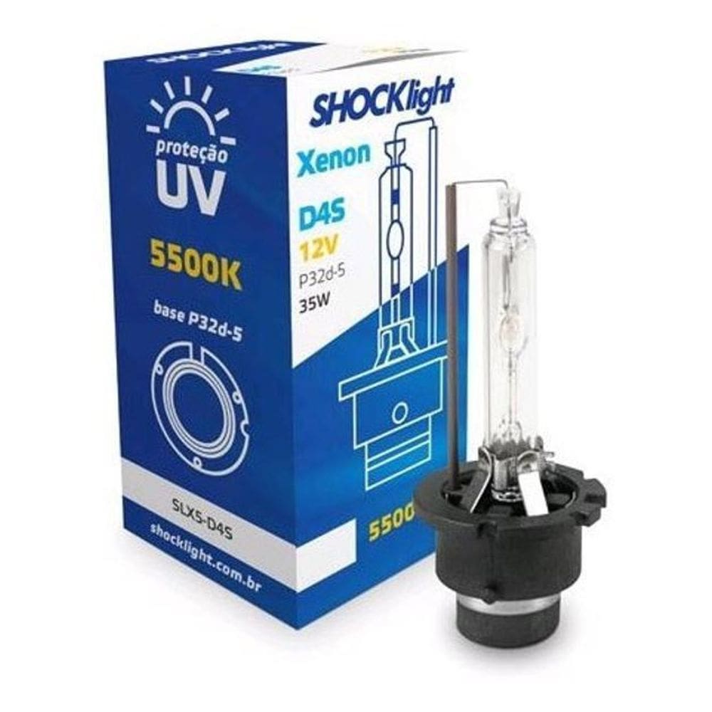 Lampada Xenon D4S 5500K - Shocklight