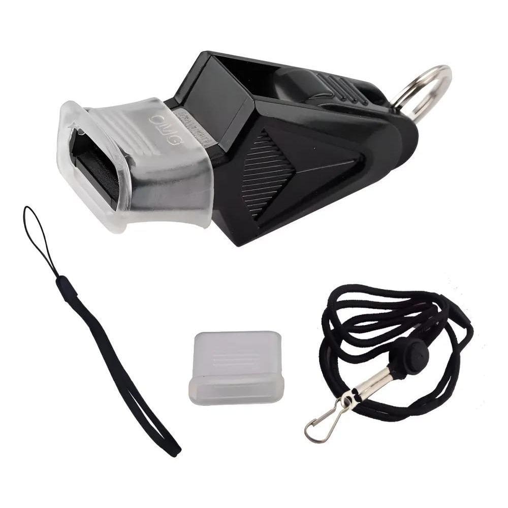 Apito Juiz Arbitro Futebol Esportes 115 Decibéis Com Cordão