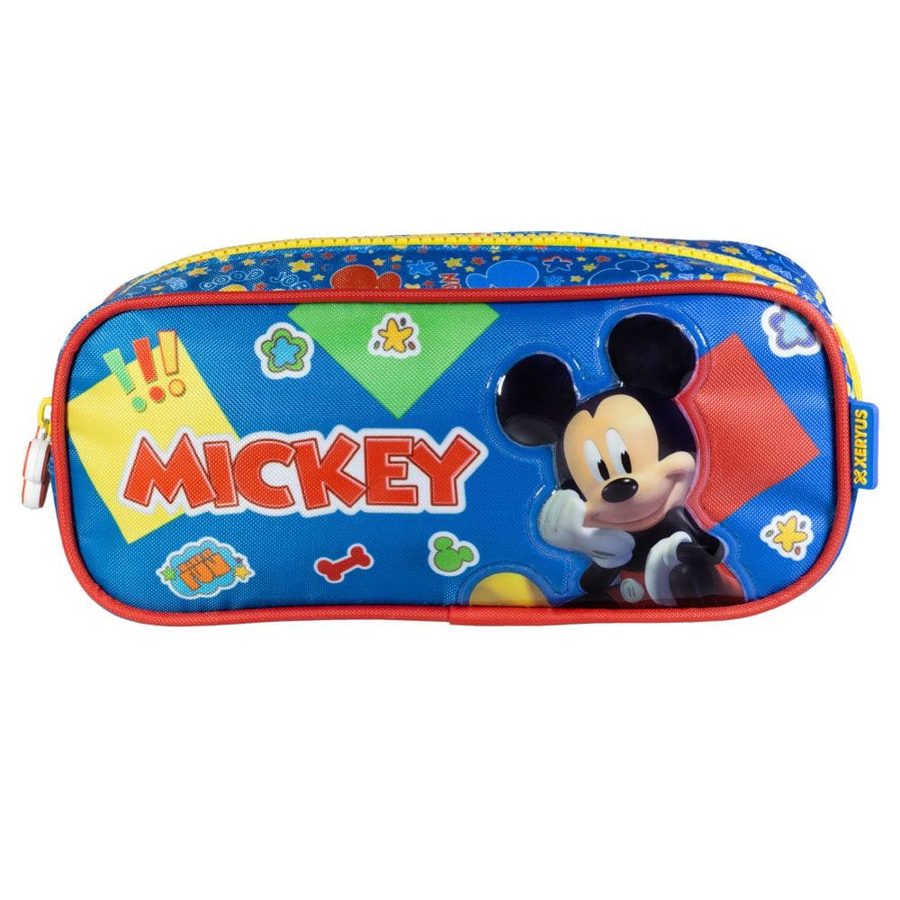 Estojo Duplo Escolar Mickey xeryus 14896