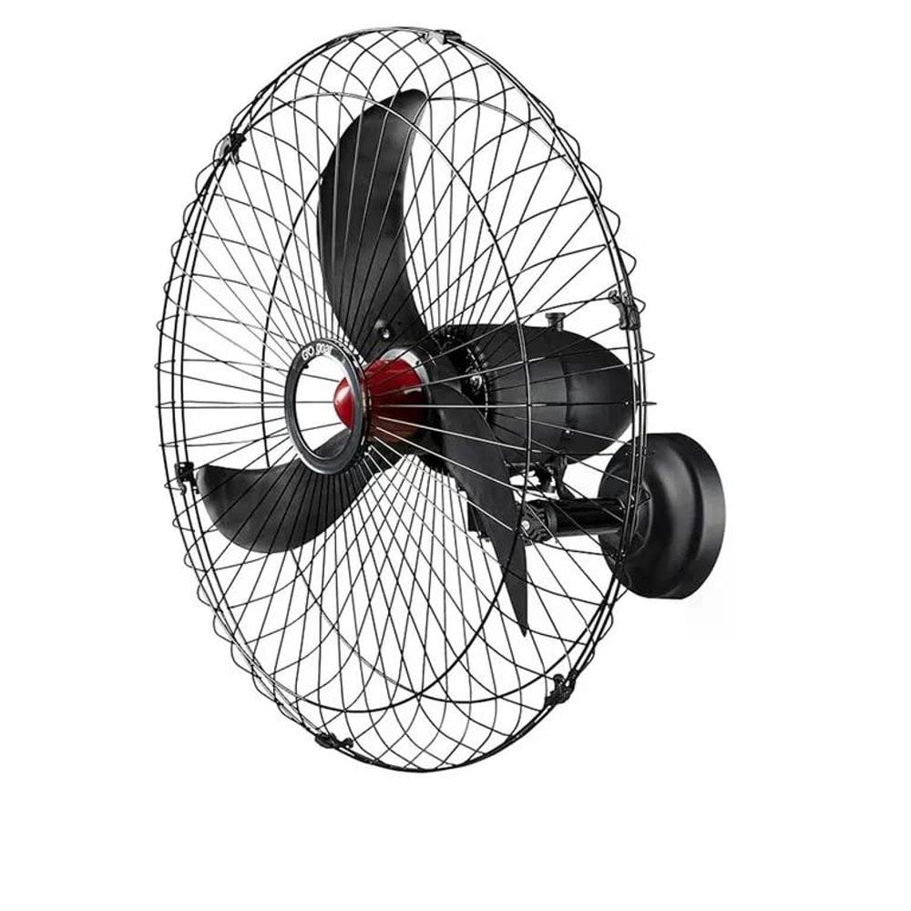 Ventilador V70 Parede Oscilante Preto Bivolt Goar