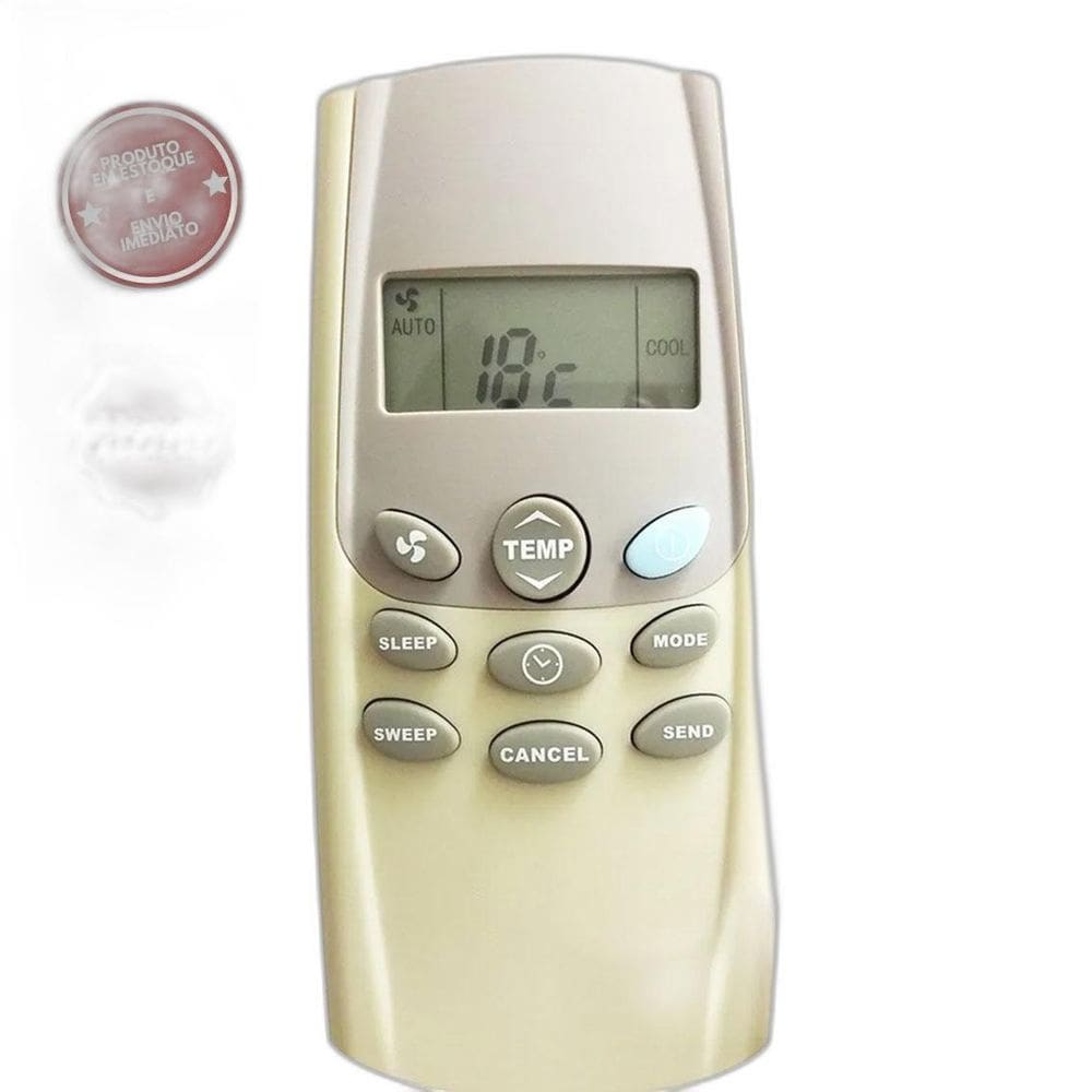 Controle Ar Condicionado Carrier 42Xqb024515Ls Compatível