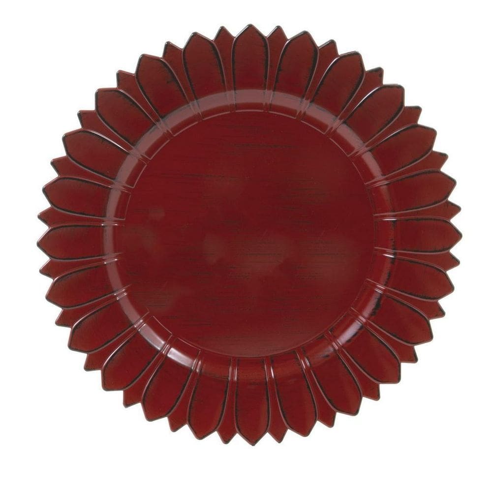 Sousplat Sunflower Vermelho 7171 - Mimo Style