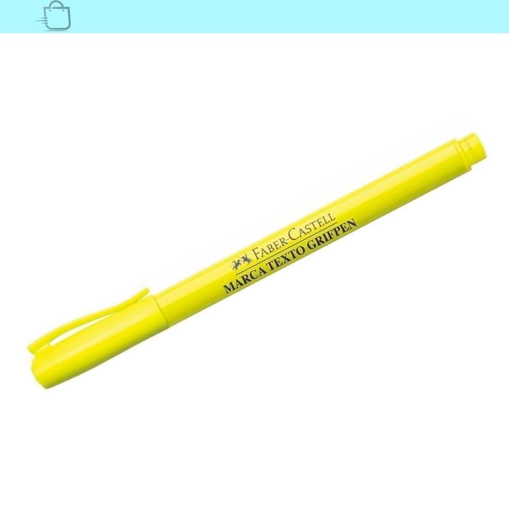 Marca-Texto Grifpen Faber Castell Diversas Amarelo Superflo