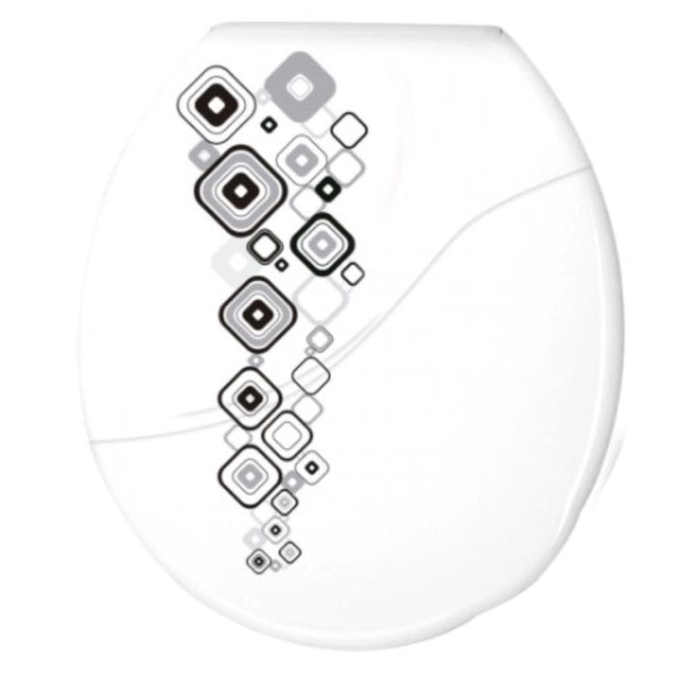 Assento Sanitário Durin Bellart Quadra Branco