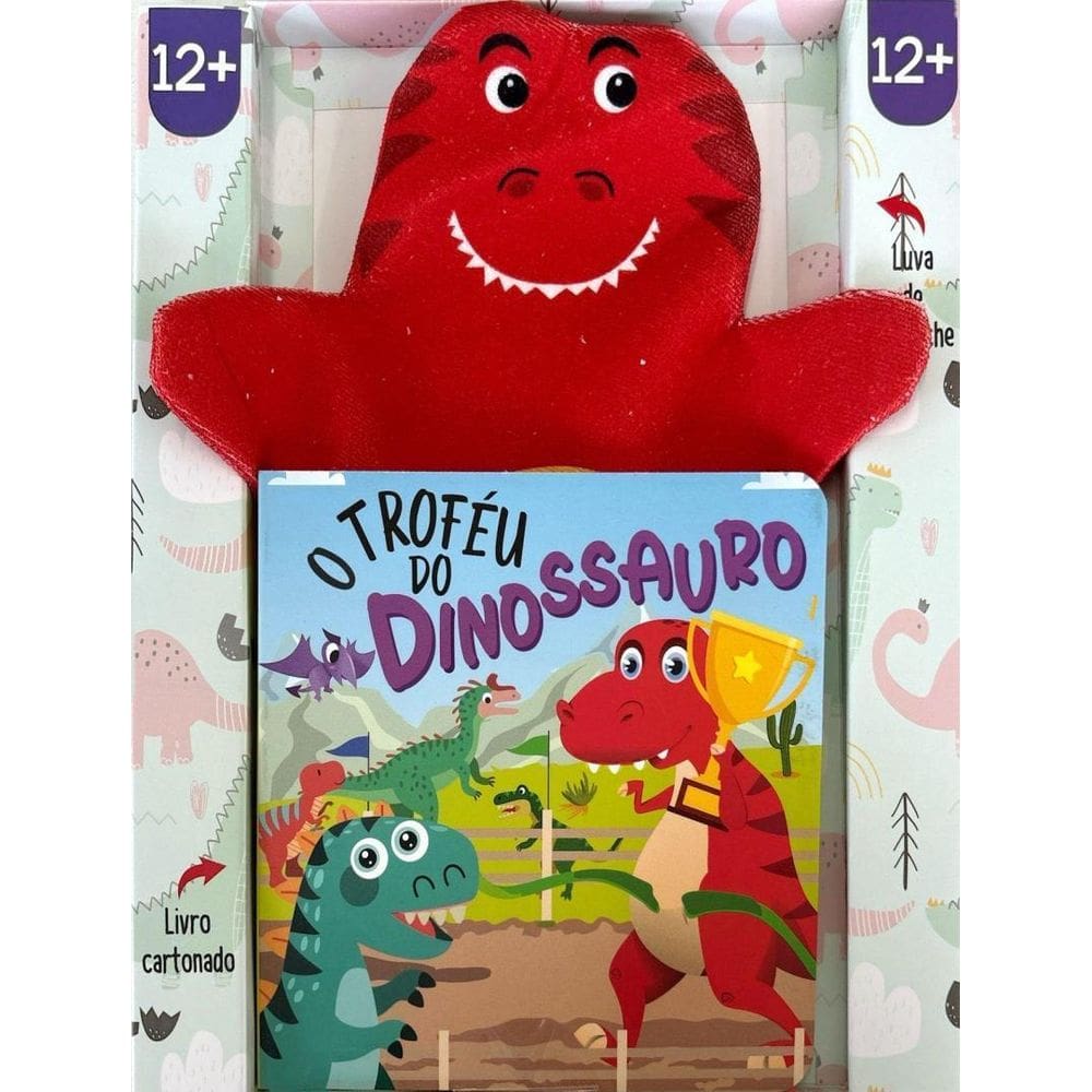 Livro Fantoche O Trofeu Do Dinossauro