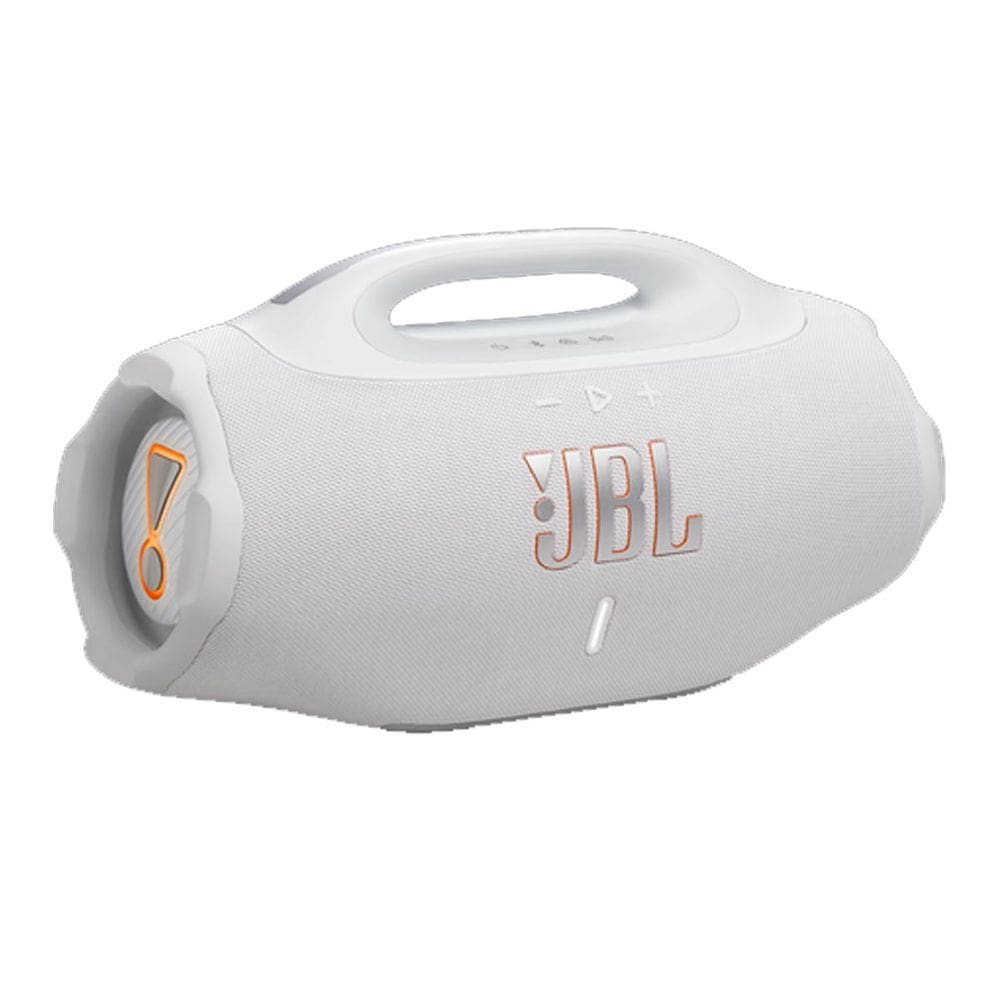 Caixa de Som Bluetooth Boombox 4 JBL 210w Prova D`água Branco