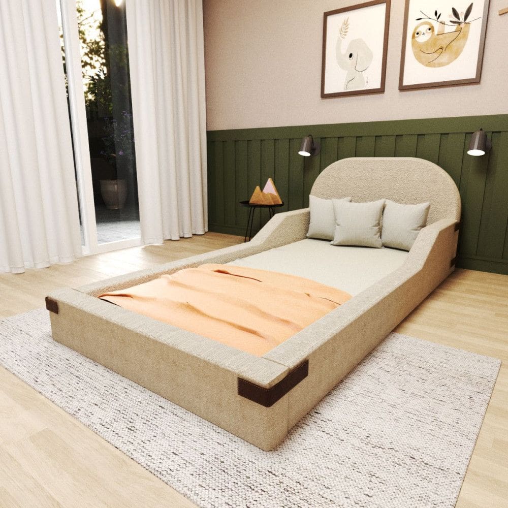 Cama Infantil Montessoriana Solteiro Afeto Bramov