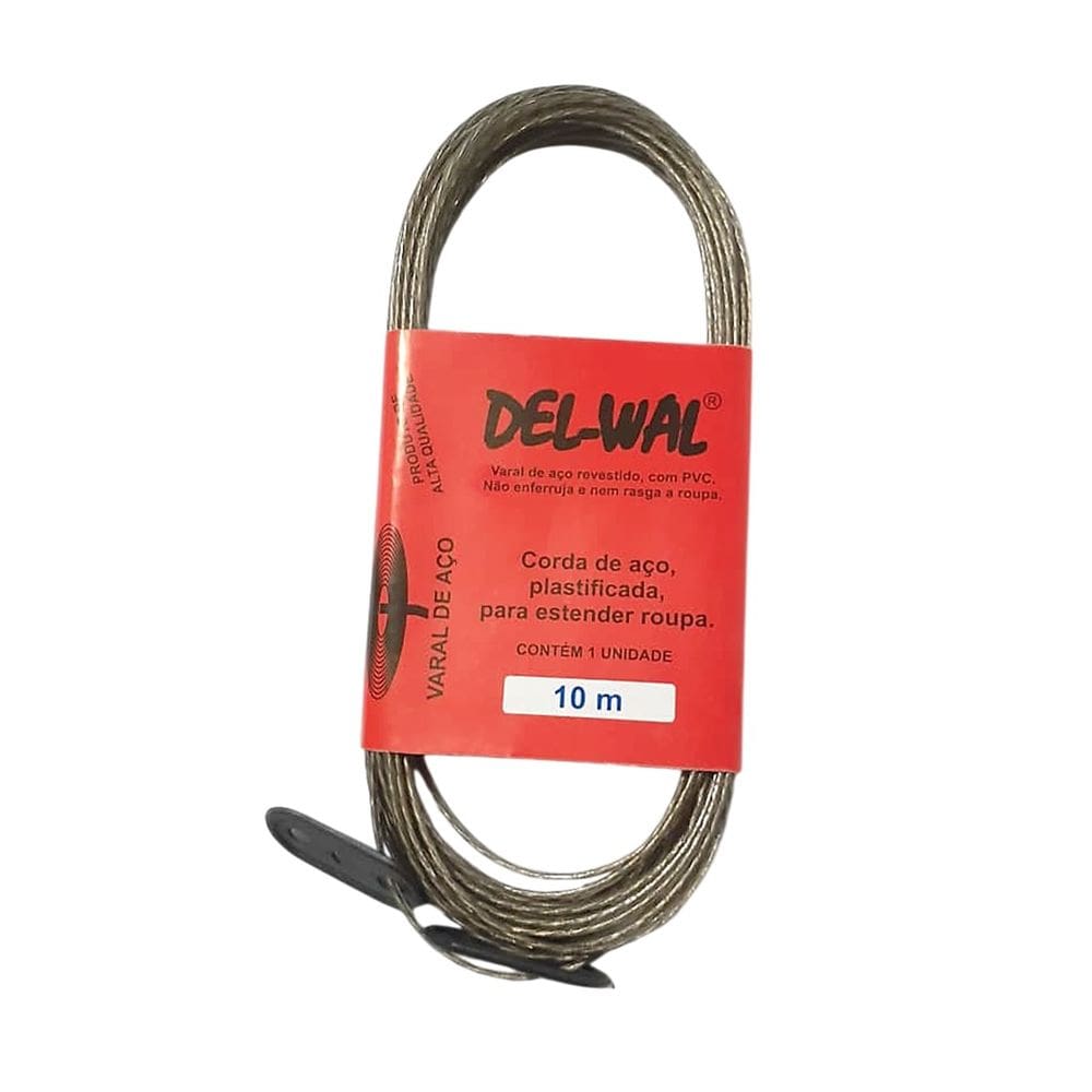Corda Para Varal Aço Encapado