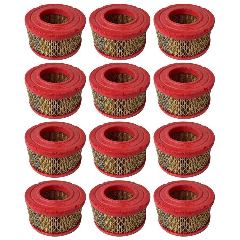 Kit 12 Elementos Filtro De Ar Compressor Psv 20 40 60 Pés