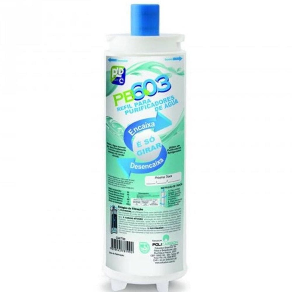 Refil C+3 Filtro Purificador De Água Ibbl. Fr600 - Atlantis