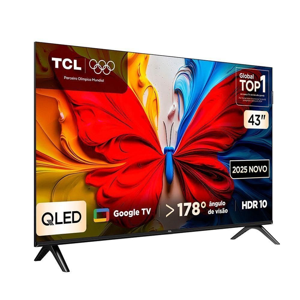 TV TCL 43 Polegadas 43S5K QLED | Extra