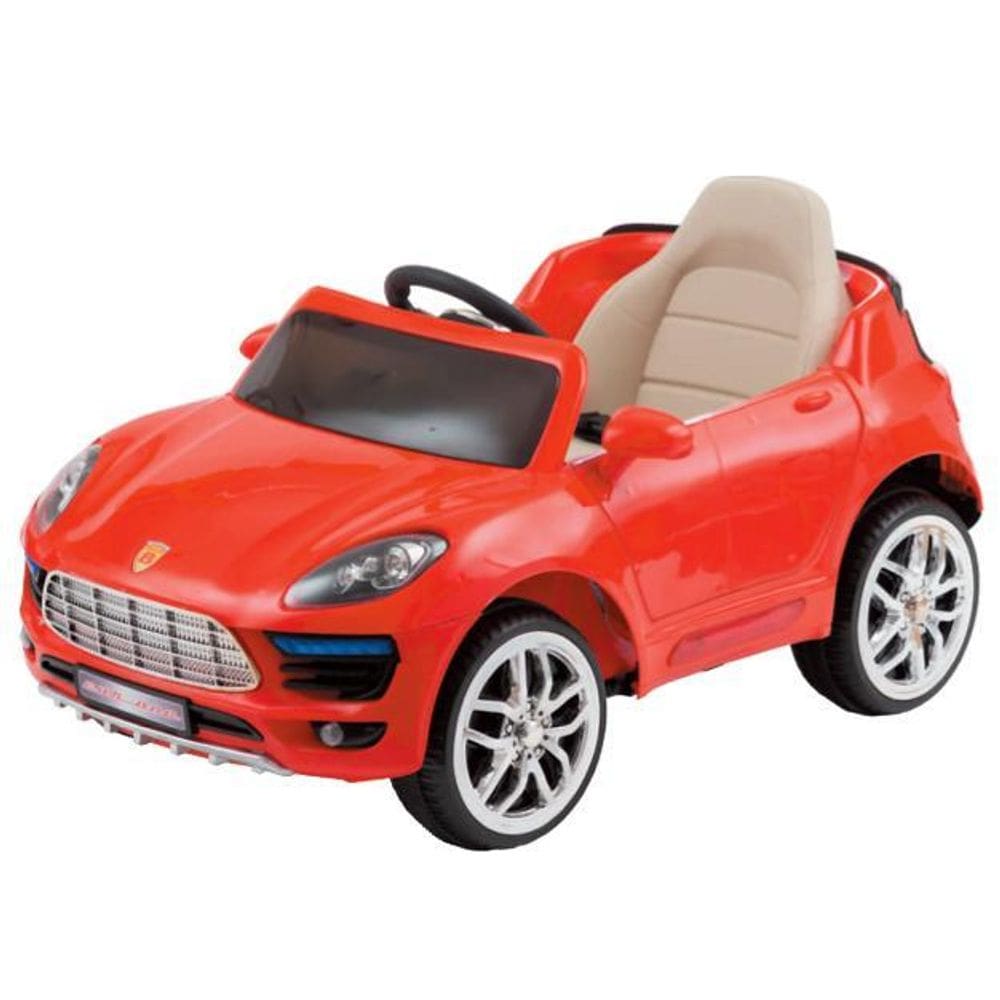 Carro Eletrico Infantil Com Som Car One Ps Vermelho - Biemme