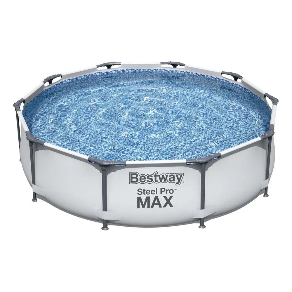 Piscina Estrutural 4.678l Pro Max 3,05m X 76cm Bestway Cinza-claro Pedra Prismática