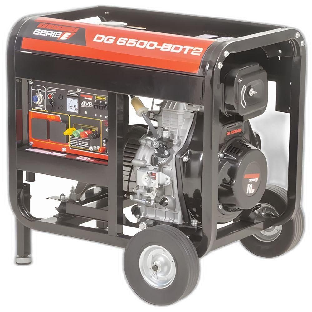 Gerador à Diesel Dg6500bdt2 5000w 230/115v Kawashima