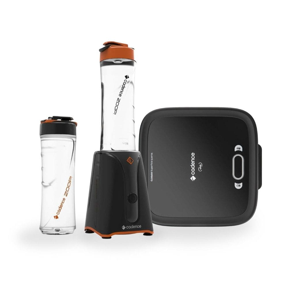 Kit Sanduicheira Cadence SAN400 com Liquidificador Blender Zoop 2 Jarras