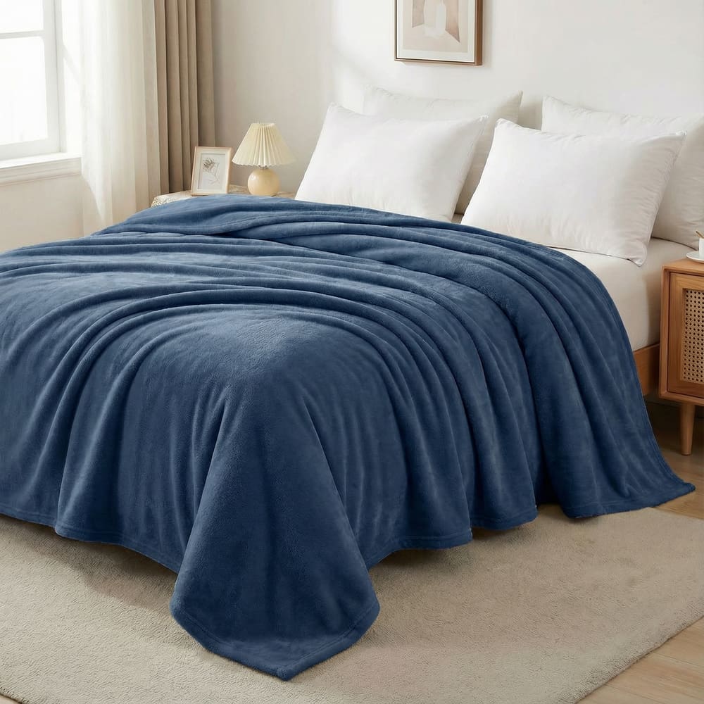 Kit 2 Mantas Cobertor Casal Microfibra Super Macio Com Conforto Térmico Premium Casa Dona