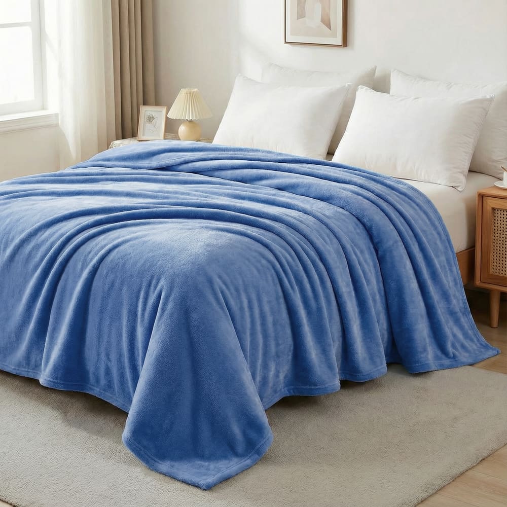 Kit 6 Mantas Cobertor Casal Microfibra Super Macio Com Conforto Térmico Premium Casa Dona