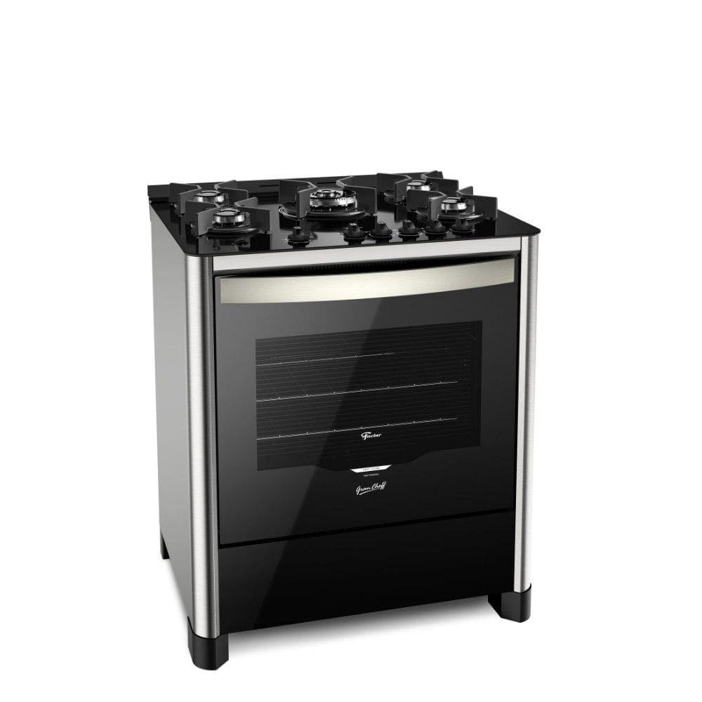 Fogao 5 Bocas Fischer Gran Cheff com Grill