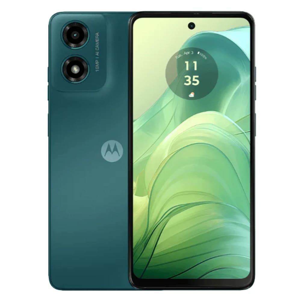 Smartphone Motorola Moto G04s 256GB, 4GB RAM, Verde, Câmera 50MP, Tela 6,56? e Bateria 5000 mAh