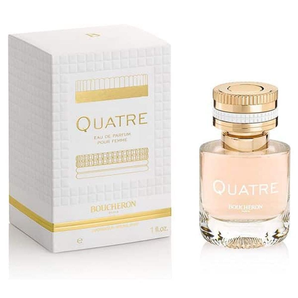Perfume Boucheron Quatre Pour Femme EDP 100ml Floral Frutado Amadeirado