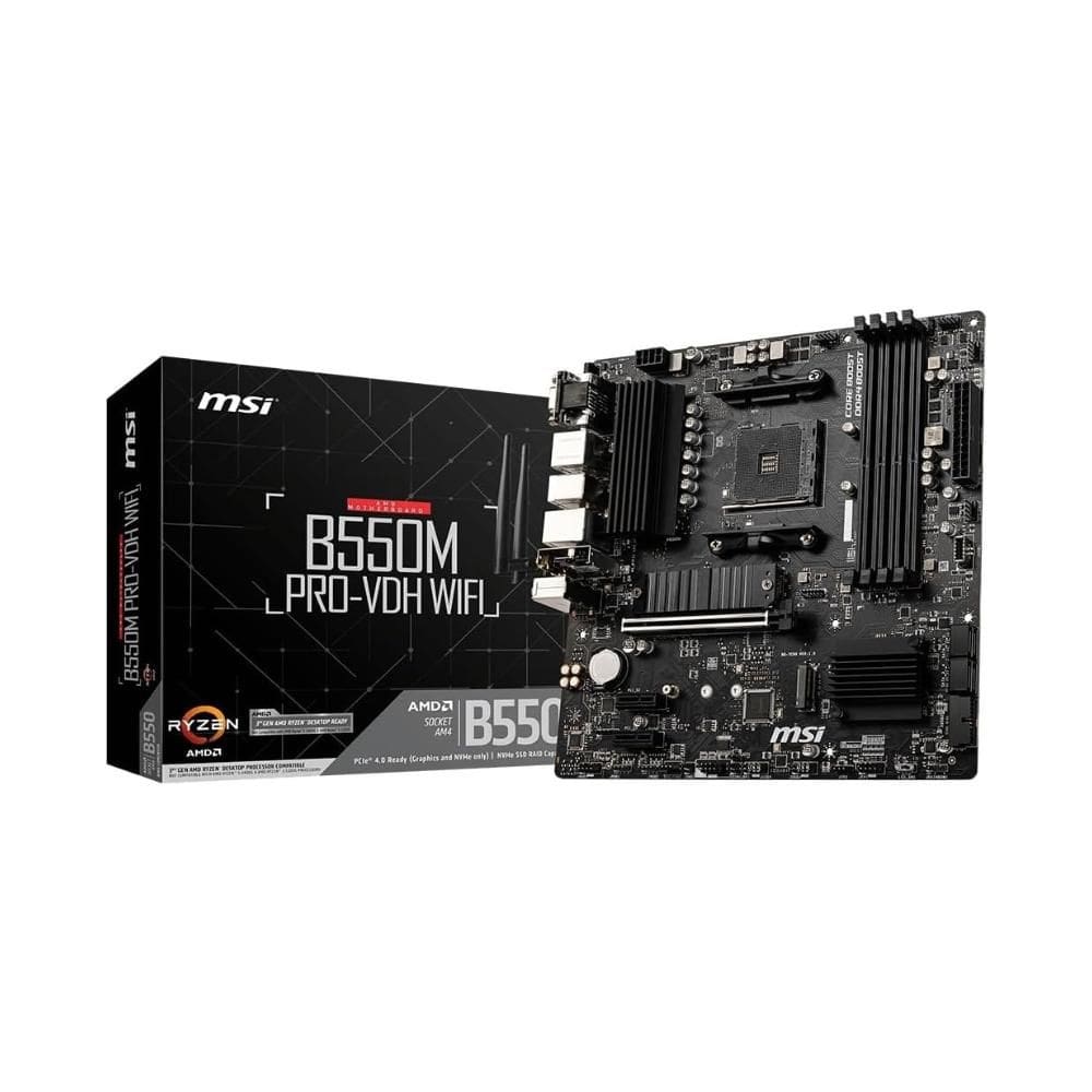 Placa Mãe Msi B550M Pro-Vdh Wifi