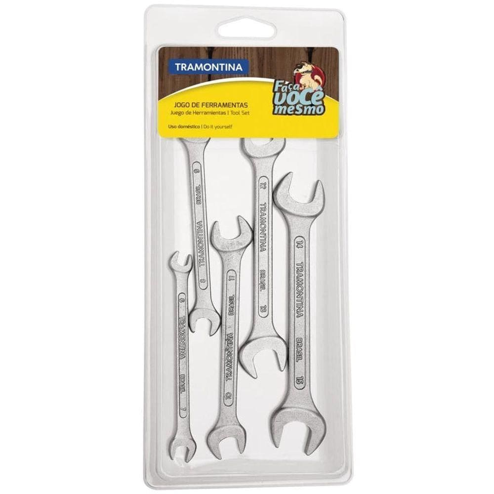Jogo De Chaves Fixas 5 Peças - Tramontina