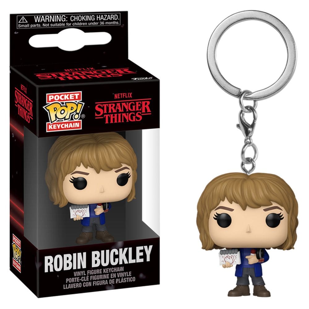 Chaveiro Funko Pop Keychain Stranger Things Robin Buckley