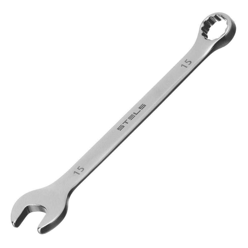 Chave Combinada Cromo Vanádio 15mm 1pc Stels 1461055