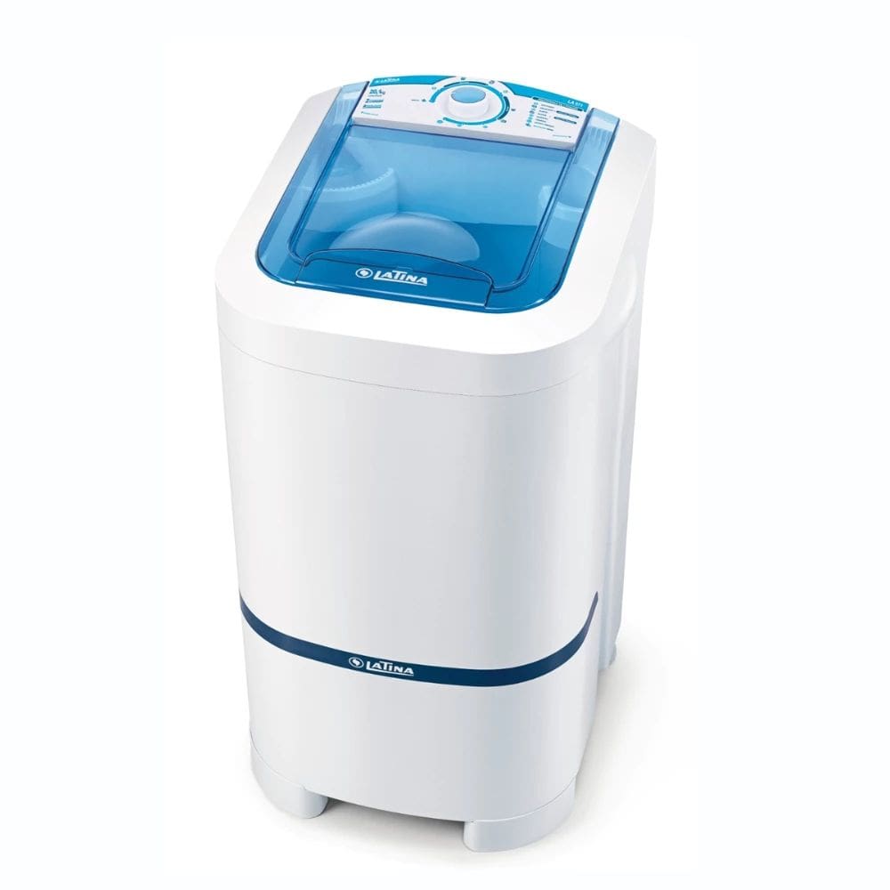Lavadora Semiautomática Latina LA571 20,1kg Motor WEG, 7 Programas de lavagem e Maxifiltro