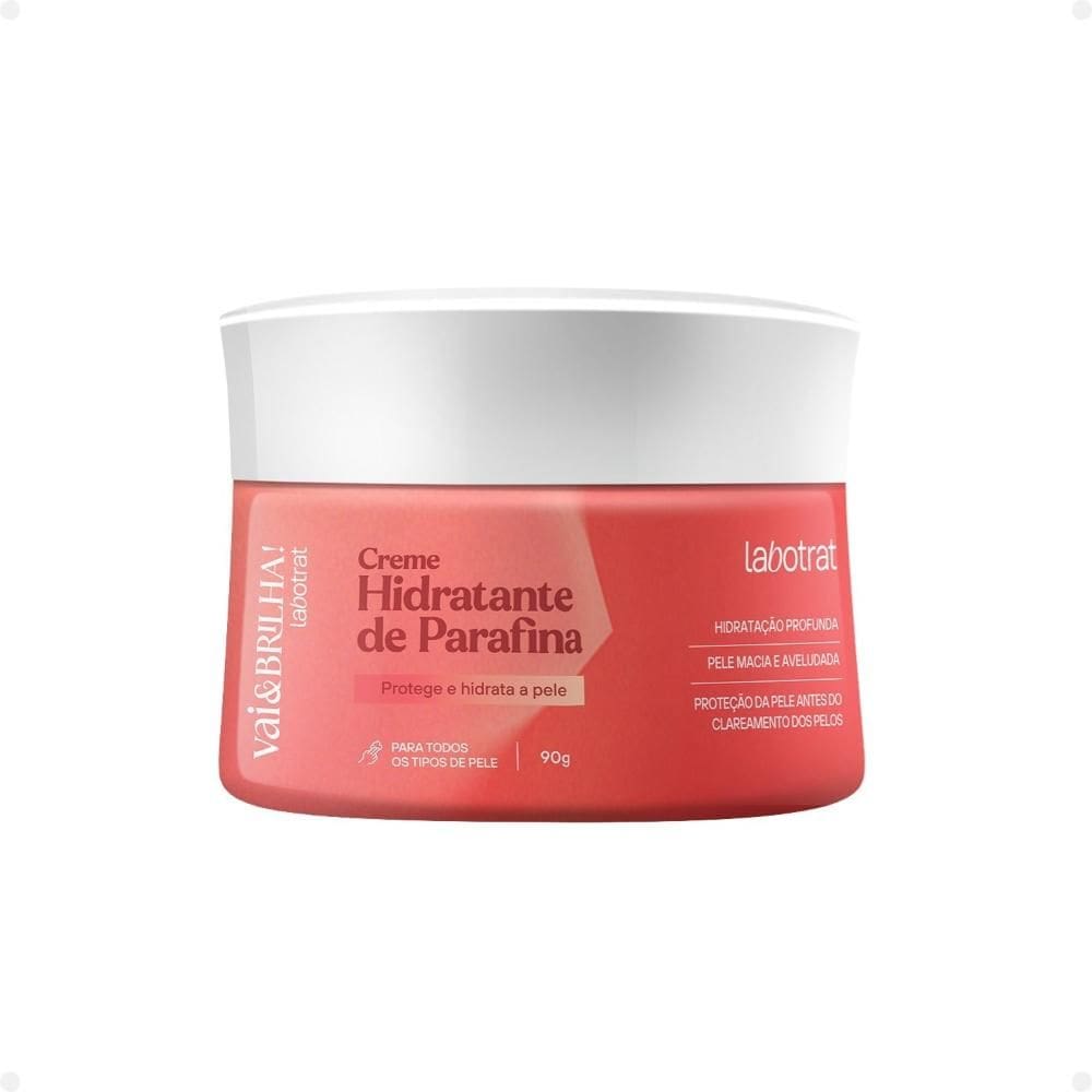 Creme Hidratante de Parafina Labotrat Vai & Brilha! 90g