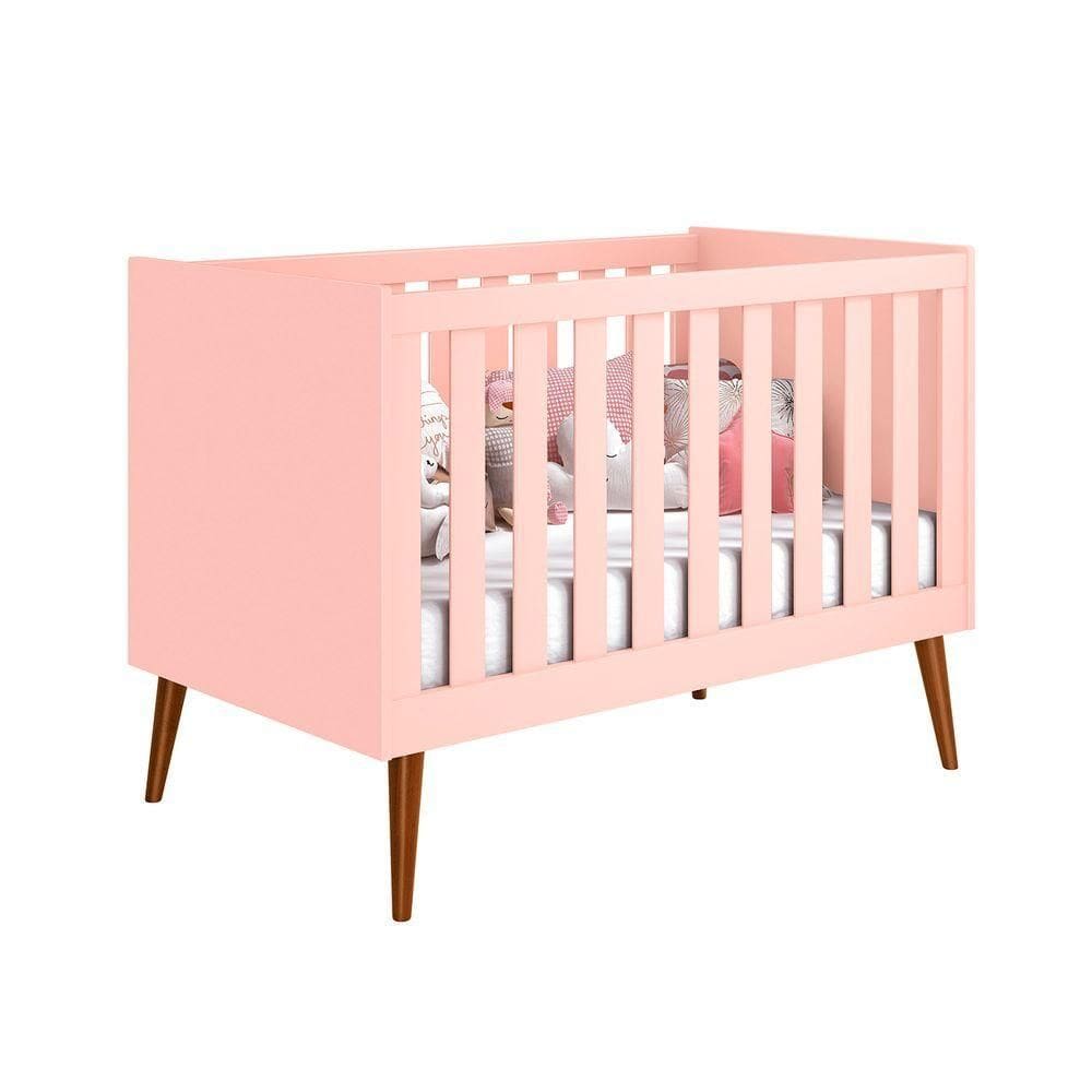 Berco Noah Retro Rosa Fosco - Moveisaqui