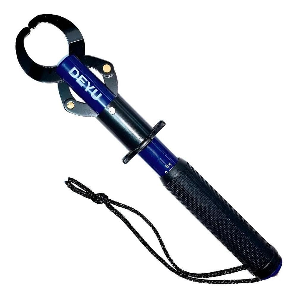 Alicate De Contenção Pesca Pega Peixe Com Balança 21Kg