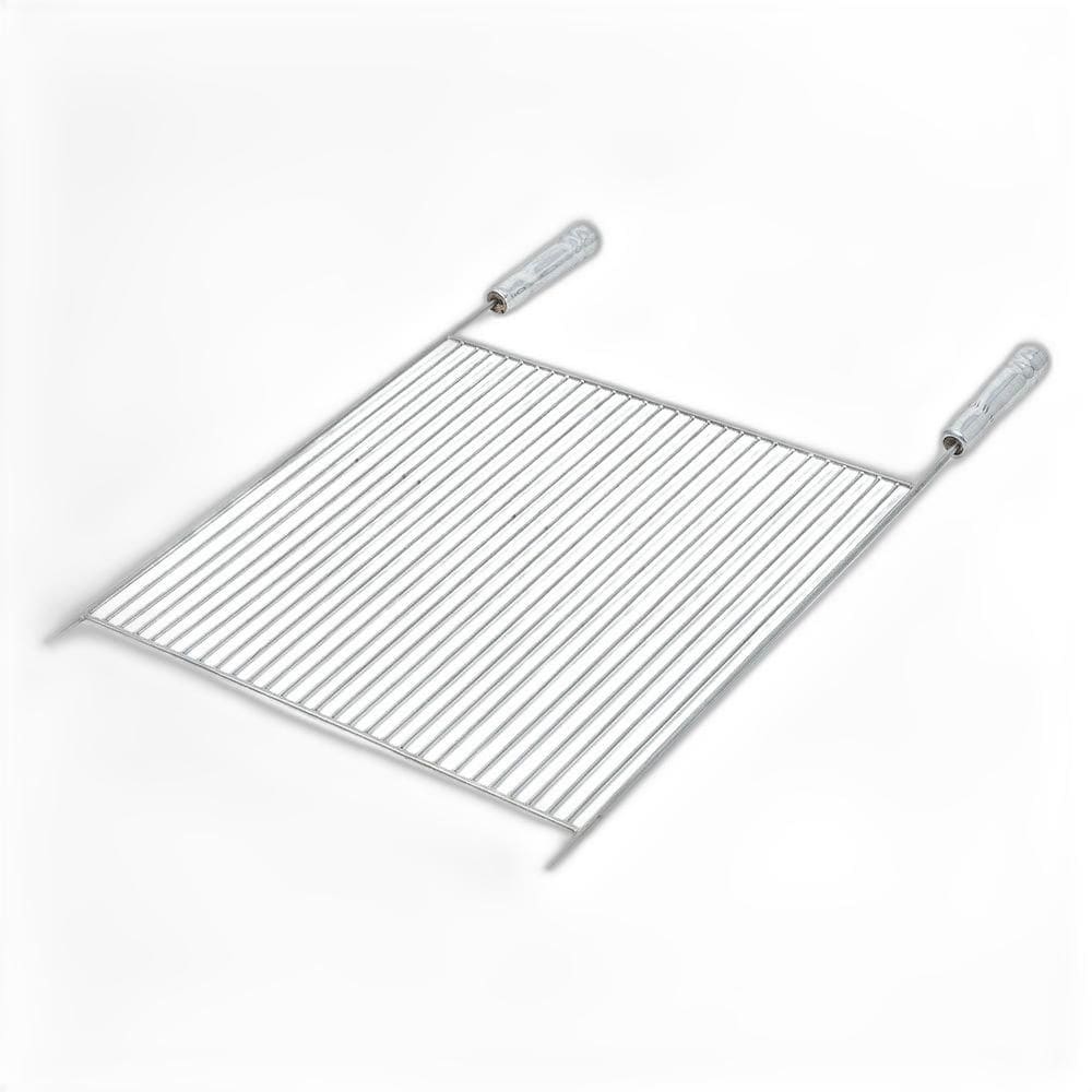 Grelha Magnum Em Aço Inox 50X50Cm