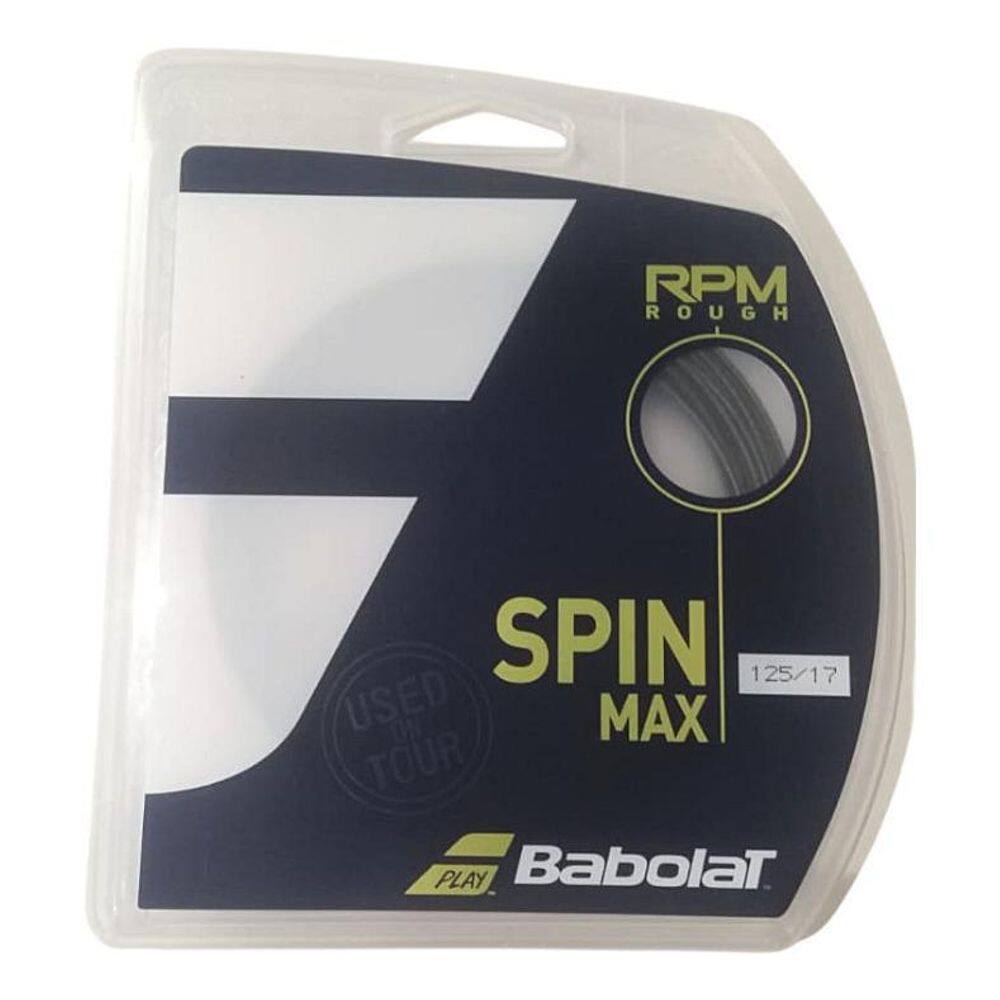 Corda Babolat Rpm Blast Rough 17L 1.25Mm - Preta