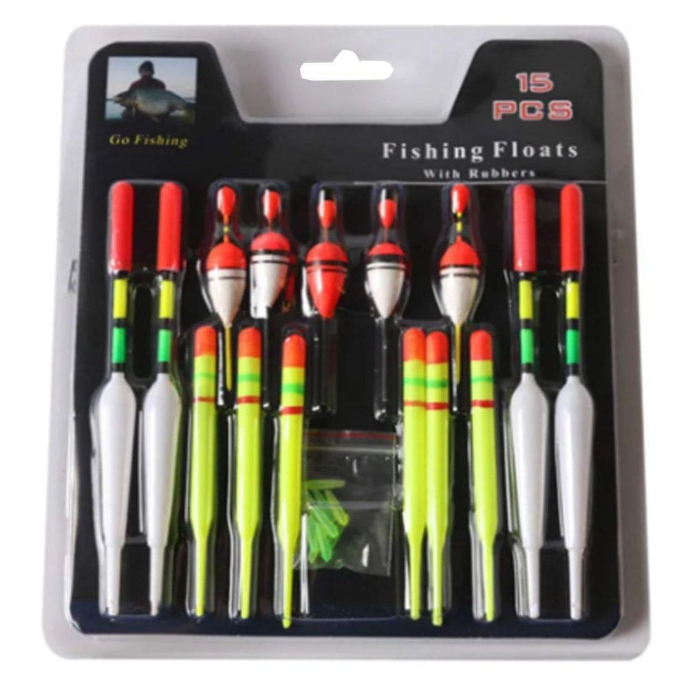 15 Boia Pesca Palito Pena Piau Tilapia Lambari Pacu Tainha