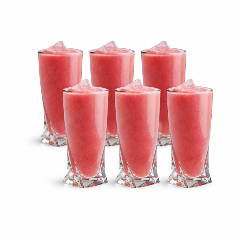 Jogo Com 6 Copos 270ml Vidro Ecológico Twist Casambiente